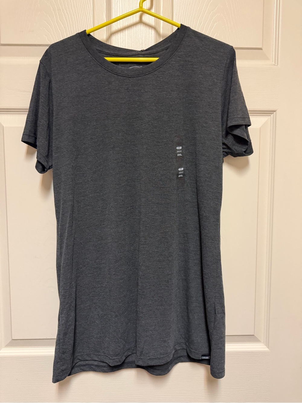 Women's Charcoal Short Sleeve Crew Tee